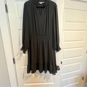Chico's Black Long Sleeve Dress